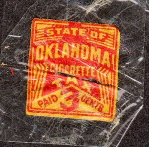 Oklahoma State Revenue, Cigarettes SRS # C3 used Lot 230719 -01