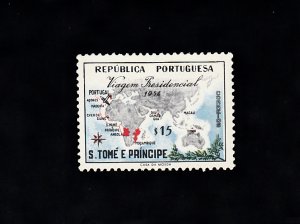 St Thomas & Prince Scott #367 MH