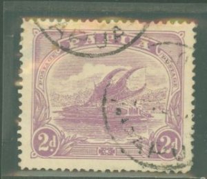 Papua New Guinea #52v Used Single