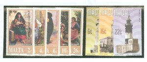 Malta #1042-1049 Mint (NH) Single (Complete Set) (Lighthouses)