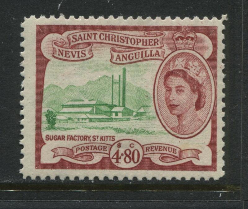 St. Kitts QEII 1954  $4.80 mint o.g.