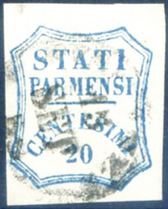 Parma. Provisional Government. 15 c. 1859. Used.