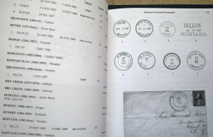 MONTANA TERRITORIAL POSTMARKS United States Covers Cancellations Postal History