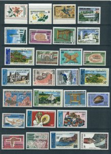 Comoro Islands 131-55, C69-95 MNH cgs