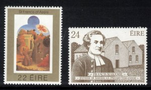 IRELAND 1982 Anniversaries; Scott 517-18; MNH