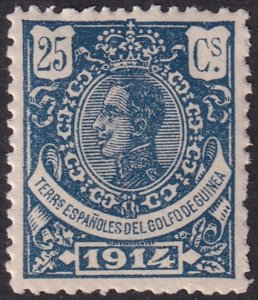 Spanish Guinea 1914 Sc 134 MNH**