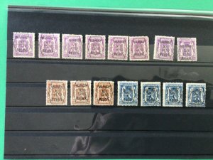 Belgium pre cancel stamps  Ref A8468