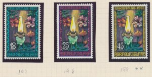 Norfolk Island 1977 Christmas and Anniversary SG 196 - 199 MNH 