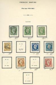 FRANCE Mint & Used collection 2 volumes 1853-1979 $3,925.00