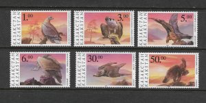 BIRDS-KAZAKHSTAN #131-6 MNH