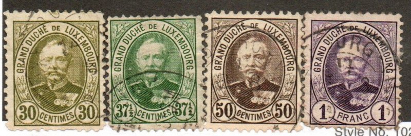 Luxembourg 64-67 Used