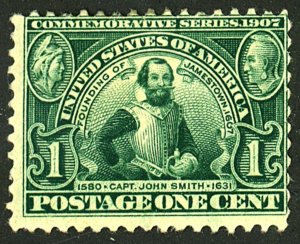 U.S. #328 MINT OG HR