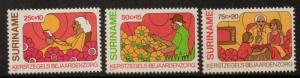 SURINAM SG1020/2 1980 WELFARE OF THE AGED MNH