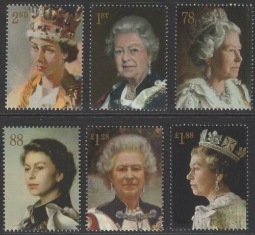 GB SG3491/6 2013 CORONATION MNH 