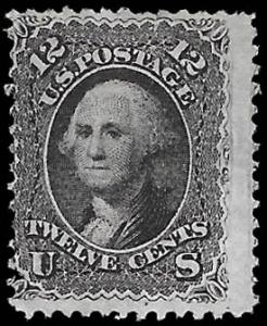 1861 US  SC # 69 UNUSED F NH ng NO CANCEL  SOUND