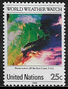 United Nations #550 MNH Stamp - Weather Watch