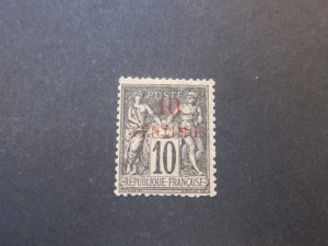 French Morocco 1891 Sc 3 MH
