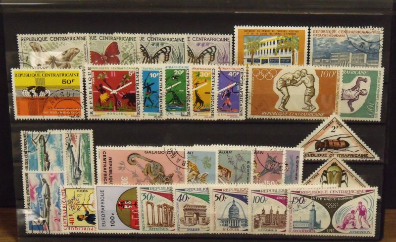 A379   CENTRAL AFRICAN REPUBLIC           Collection            Mint/Used
