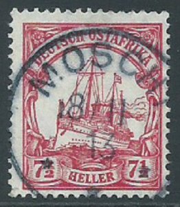 German East Africa, Sc #33, 7-1/2h Used