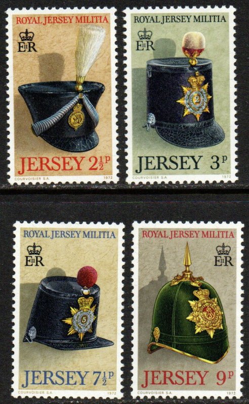 Jersey Sc #69-72 MNH