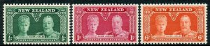 New Zealand 1935 Silver Jubilee SG573/5 M/M