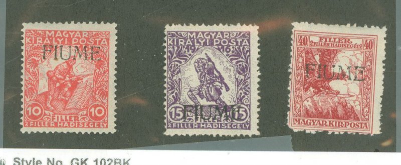 Fiume #B1-B3 Mint (NH) Single (Complete Set)