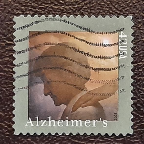 US Scott # 4358; used 42c Alzheimer's from 2009; XF centering; off paper