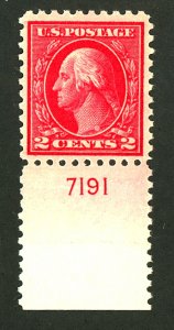 U.S. #424 MINT PL# SINGLE OG NH