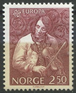 Norway Sc#861 MNH, 2.50k multi, Europa (C.E.P.T.) 1985 - European Year of Mus...