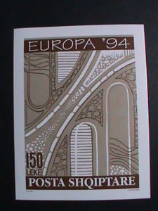 Albania Stamp-1994-SC#2456  Europa'94 imperf: MNH-S/S sheet