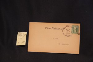Scott 542 on card/cover Whitney TX to Waco TX (#1436)