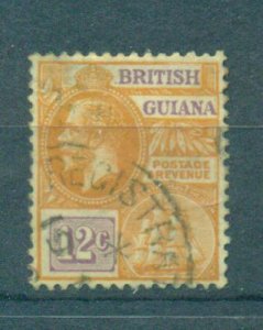 British Guiana sc# 196 (2) used cat value $2.00