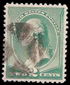 # 213 GREEN USED XF+ A6 GEORGE WASHINGTON