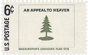 1968 6c An Appeal to Heaven, Washington's Cruisers Flag Scott 1347 Mint F/VF NH