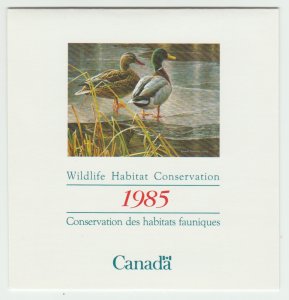 Canada Wildlife Habitat Conservation stamp - 1985