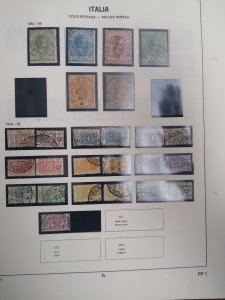 collection on pages Italy parcel post QA: CV $560