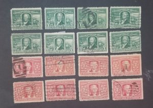 US Scott 323 324 1904 Louisiana Purchase Used Stamp Lot z9715