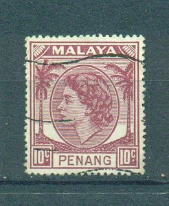 Malaya - Penang sc# 35 used cat value $.25