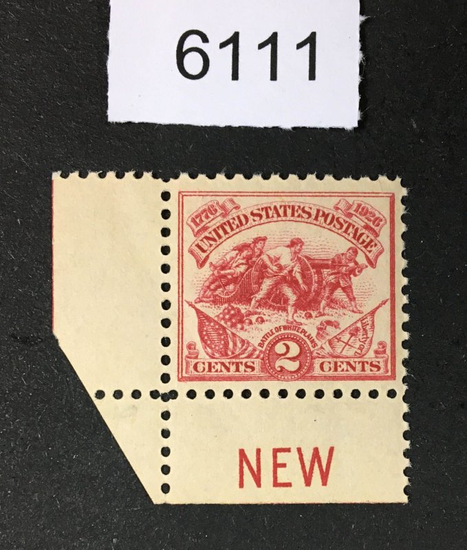 MOMEN:  US STAMPS # 630a MINT OG NH LOT #K 6111