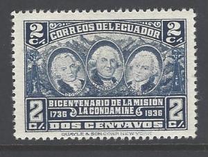 Ecuador Sc # 347 mint hinged (DT)