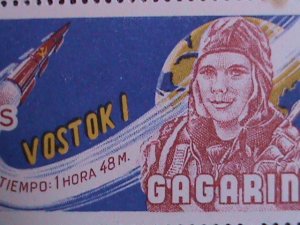 ​CUBA -1963-SC#775-7 SOVIET SPACES FLIGHTS- PAIR MNH-OG-VF-60 YEARS OLD-RARE