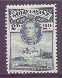 Gold Coast Scott 118 - SG123, 1938 George VI 2d Perf 12 MH*