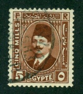 Egypt 1929 #135 U SCV(2022)=$0.40