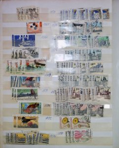 Czechoslovakia Collection Series and Commemoratives Stamps Used LR104P16-