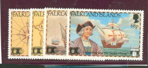 Falkland Islands #545-8 Mint (NH) Single (Complete Set)