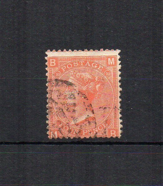 GB 1865-73 4d FU CDS
