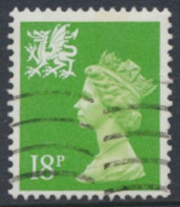 GB Wales   SC# WMMH34  SG W49  Used  see details & scans