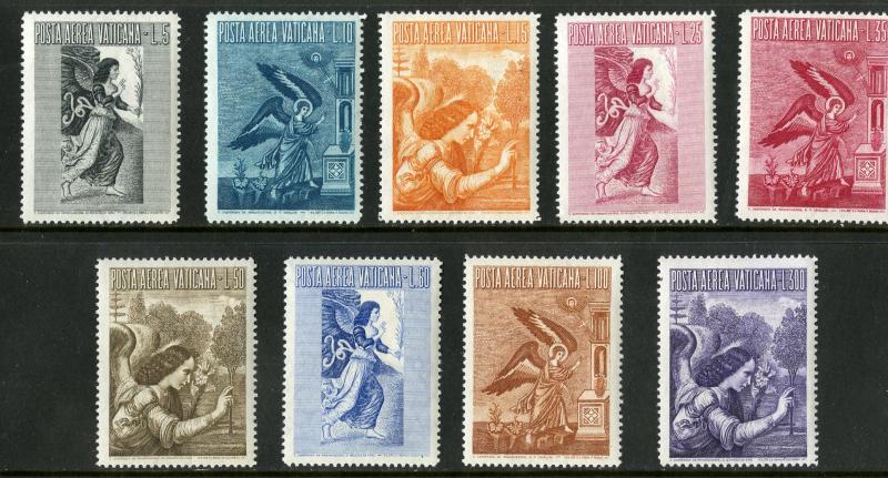 VATICAN C24-C32 MNH SCV $5.25 BIN $3.00