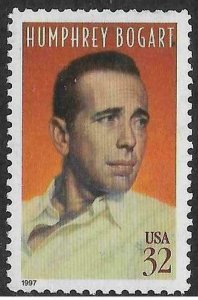 Scott 3152 US Stamps 1997 32c Humphrey Bogart MNH Legends of Hollywood