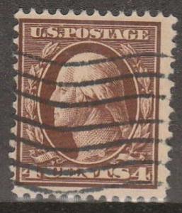 U.S. Scott #377-378 Washington Stamp - Used Single